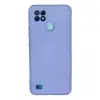 Realme C21 Kılıf Nano İçi Kadife Silikon - Lila