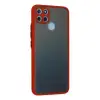Realme C21y Kılıf Montreal Silikon Kapak - Kırmızı