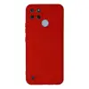 Realme C25y Kılıf Nano İçi Kadife Silikon - Kırmızı