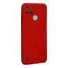 Realme C25y Kılıf Nano İçi Kadife Silikon - Kırmızı