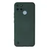 Realme C25y Kılıf Nano İçi Kadife Silikon - Koyu Yeşil