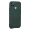 Realme C25y Kılıf Nano İçi Kadife Silikon - Koyu Yeşil