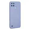 Realme C25y Kılıf Nano İçi Kadife Silikon - Lila