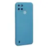 Realme C25y Kılıf Nano İçi Kadife Silikon - Mavi