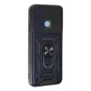 Realme C25y Kılıf Pars Lens Yüzüklü Silikon - Lacivert