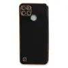 Realme C25y Kılıf Volet Silikon - Siyah
