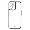 Realme C35 Kılıf Liva Lens Silikon - Siyah