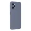 Realme C35 Kılıf Nano İçi Kadife Silikon - Gri
