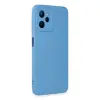 Realme C35 Kılıf Nano İçi Kadife Silikon - Mavi