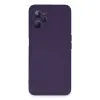 Realme C35 Kılıf Nano İçi Kadife Silikon - Mor