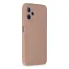 Realme C35 Kılıf Nano İçi Kadife Silikon - Pudra