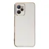 Realme C35 Kılıf Volet Silikon - Beyaz
