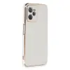 Realme C35 Kılıf Volet Silikon - Beyaz