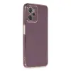 Realme C35 Kılıf Volet Silikon - Mor