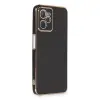 Realme C35 Kılıf Volet Silikon - Siyah
