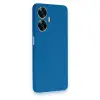 Realme C55 Kılıf First Silikon - Mavi
