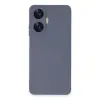 Realme C55 Kılıf Nano İçi Kadife Silikon - Gri