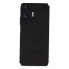 Realme C55 Kılıf Nano İçi Kadife Silikon - Siyah