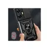 Realme C55 Kılıf Pars Lens Yüzüklü Silikon - Kırmızı