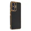 Realme C55 Kılıf Volet Silikon - Siyah