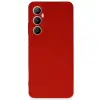 Realme C65 Kılıf First Silikon - Kırmızı