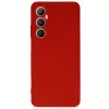 Realme C65 Kılıf First Silikon - Kırmızı