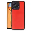 Realme Note 50 4g Kılıf Aras Deri Kapak - Kırmızı