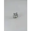 Ayarlanabilir Rodyum Pirinç Bijuteri Yüzük - Yz0152