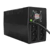 S-link MIGHT U100 1000VA UPS 12V7Ah-2 600W Siyah Line-Interactive Kesintisiz UPS Güç Kaynağı
