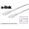 S-link SL-CAT606 cat6 0.60mt Gri Utp Patch Kablo (KDO)