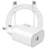 S-link SL-EC62TP Type-C 20W PD3.0 Quick Charge QC4.0 Kablo + Ev Şarj Adaptör (KDO)