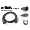 S-link  SL-PM70 1.5mt 0.75mm Power Ara Kablosu (KDO)