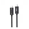 S-link SL-TC302 Thunderbolt 3.0 2m 4k 60Hz PD100W TypeC to TypeC 40Gbps Hızlı Data Kablosu (KDO)