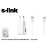 S-link SMG-492 2000mah Note 3 Şarj Kablo Priz Data Şarj Kablosu (KDO)