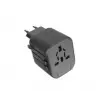 S-link SW-KC028 2-USB 2.4A Yedek Akım Sigortalı 100-240V Universal Çevirici Priz Adaptör (KDO)