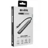 S-link SW-U324 3-USB2.0, 1-USB3.0 Type-C Metal USB Hub