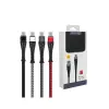 S61 Micro Usb Kablo 1.2m 2.1a - Siyah