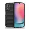 Samsung A36 Kılıf Optimum Silikon - Siyah