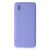 Samsung Galaxy A01 Core Kılıf First Silikon - Lila