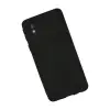 Samsung Galaxy A01 Core Kılıf Kelvin Kartvizitli Silikon - Siyah