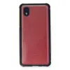 Samsung Galaxy A01 Core Kılıf Miami Şeffaf Silikon - Lacivert