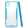 Samsung Galaxy A01 Core Kılıf Platin Silikon - Mavi