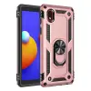 Samsung Galaxy A01 Core Kılıf Sofya Yüzüklü Silikon Kapak - Rose