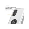 Samsung Galaxy A02s Kılıf Elit Yüzüklü Kapak - Gümüş
