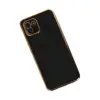 Samsung Galaxy A03 Kılıf Volet Silikon - Siyah