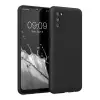 Samsung Galaxy A03s Kılıf First Silikon - Siyah