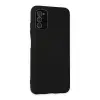 Samsung Galaxy A03s Kılıf Lansman Glass Kapak - Siyah