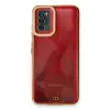 Samsung Galaxy A03s Kılıf Liva Lens Silikon - Rose
