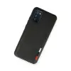 Samsung Galaxy A03s Kılıf Loop Deri Silikon - Siyah