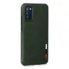 Samsung Galaxy A03s Kılıf Loop Deri Silikon - Yeşil